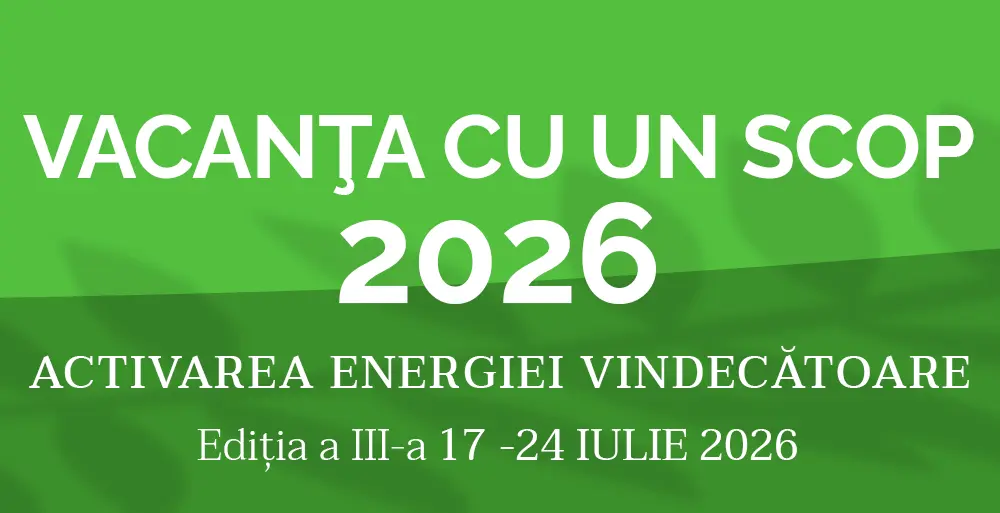 Alege Vacanța cu un scop 2026 și descoperă puterea vindecătoare a naturii din Apuseni prin workshop-uri de nutriție, yoga și terapii holistice menite să îți redefinească starea de bine și vitalitatea.